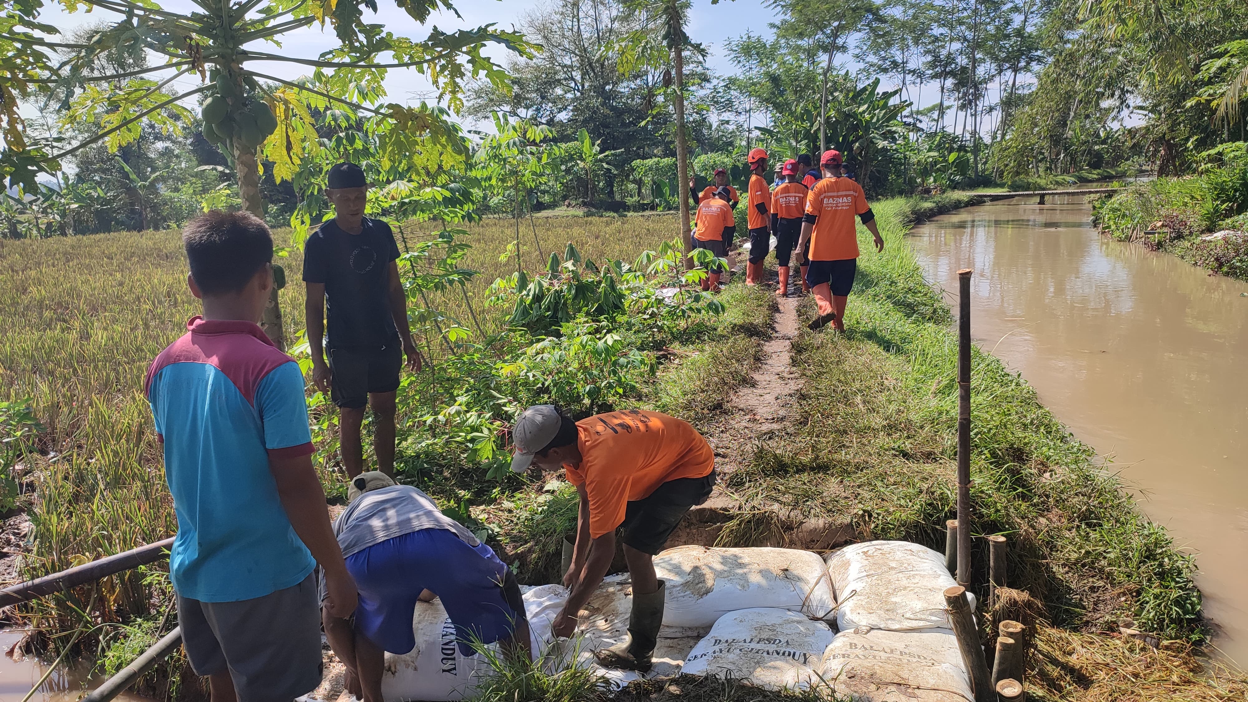Update Banjir Panican, 70 KK dengan Jumlah 200 Jiwa Terdampak