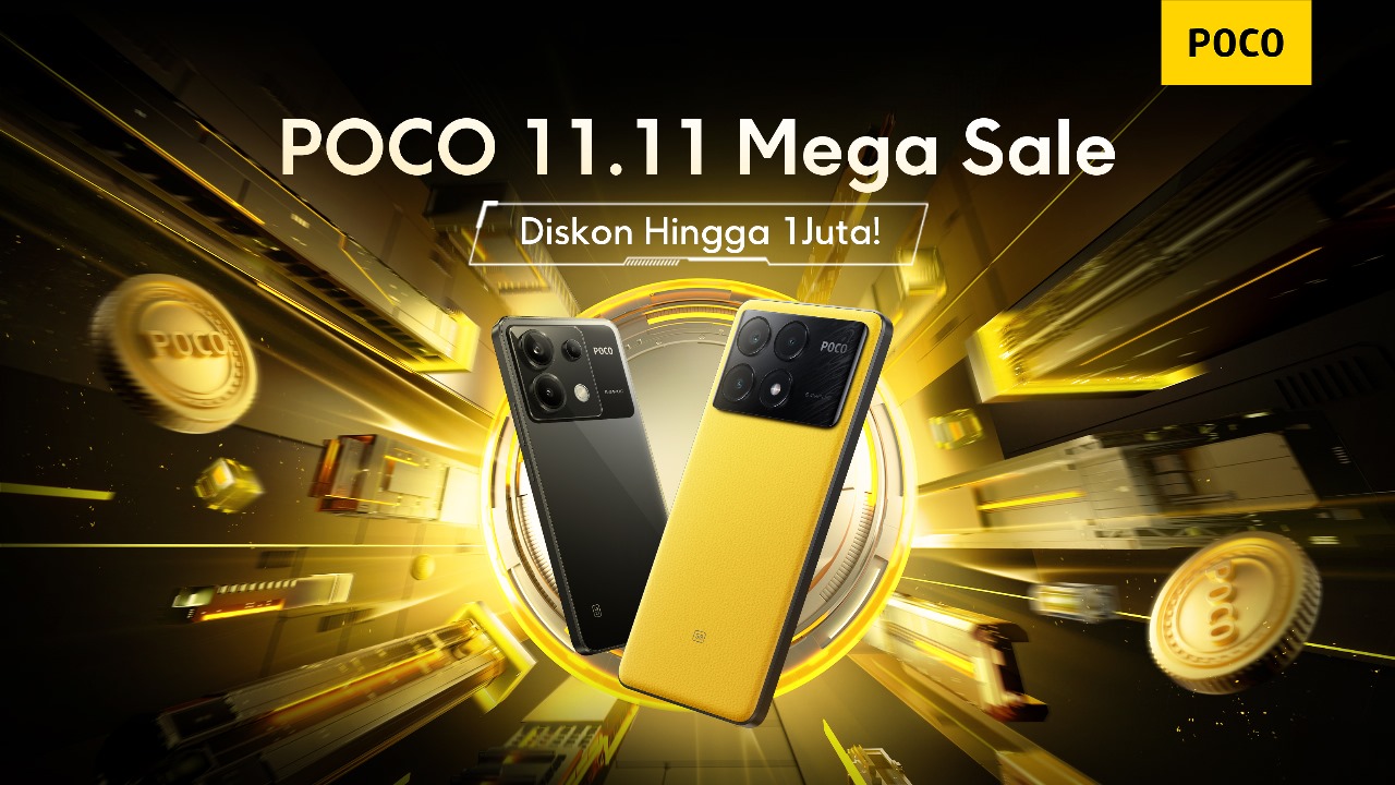 POCO Kasih Harga Istimewa untuk Hape-Hape Ini di Promo 11.11 Hemat Hingga Satu Juta Rupiah, Jangan Ketinggalan