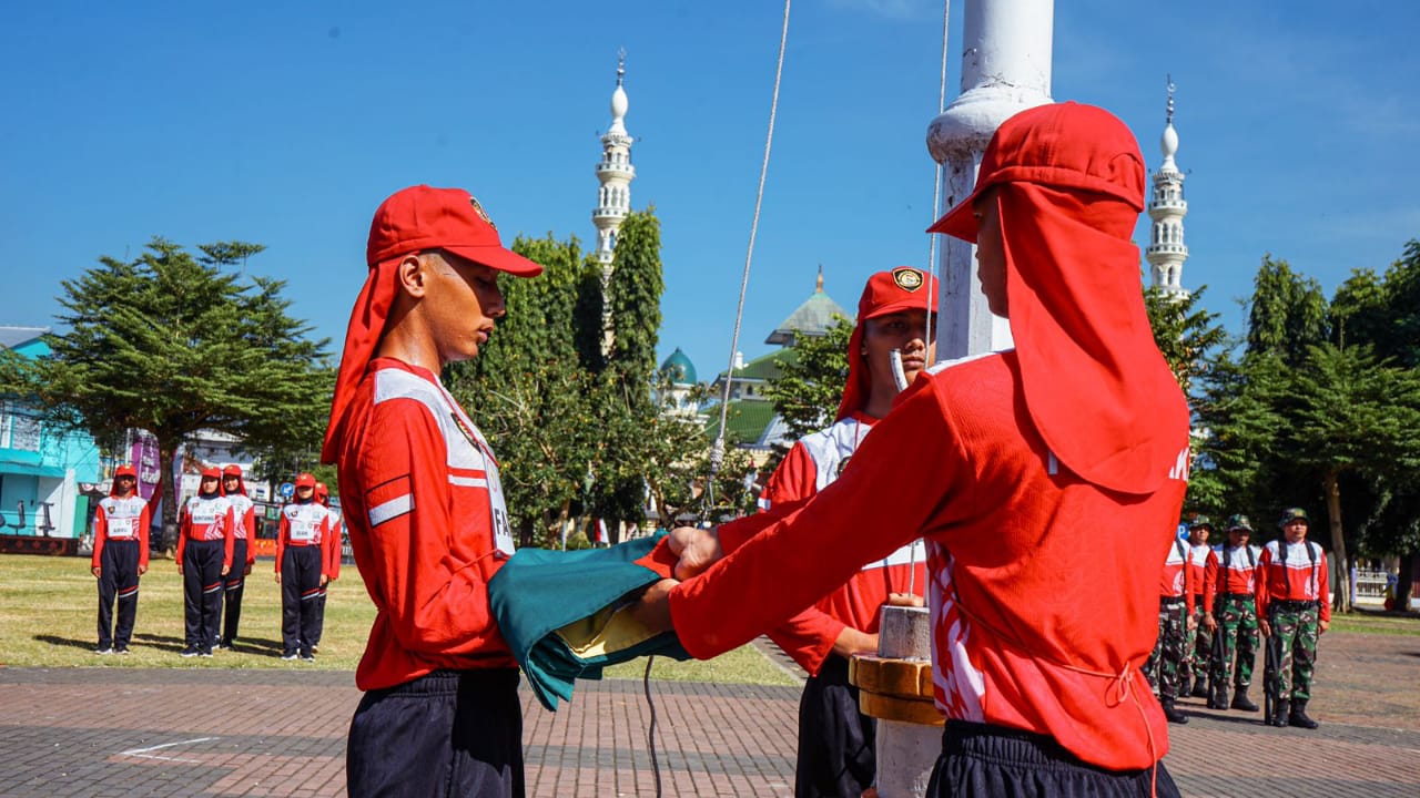 31 Personel Paskibraka Digembleng 14 Hari di Alun-Alun