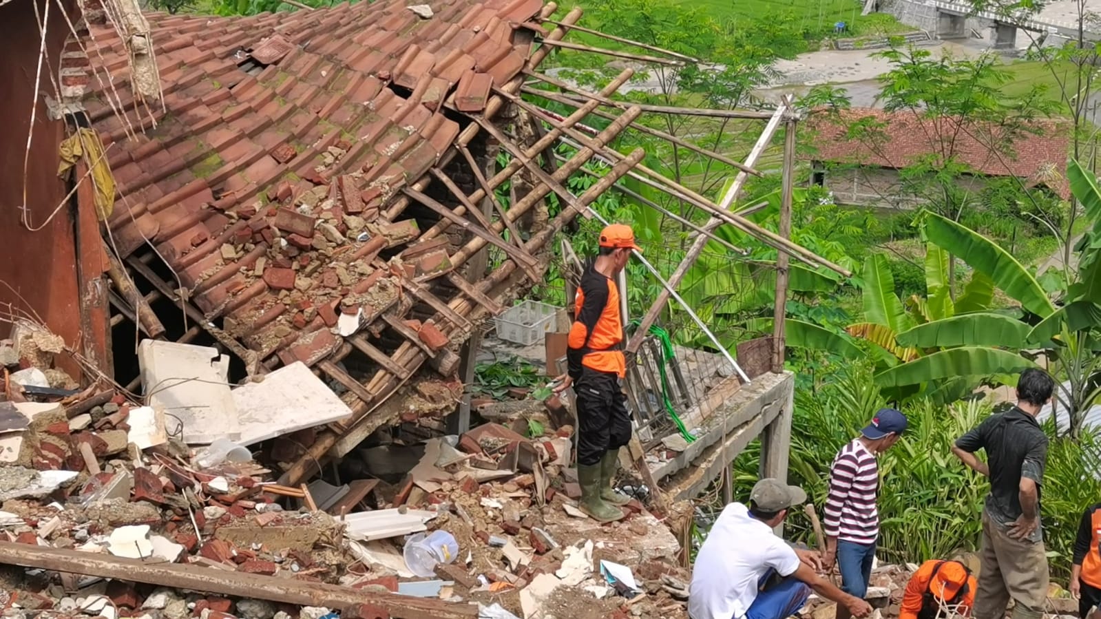 Dua Desa Terdampak Longsor di Banjarnegara