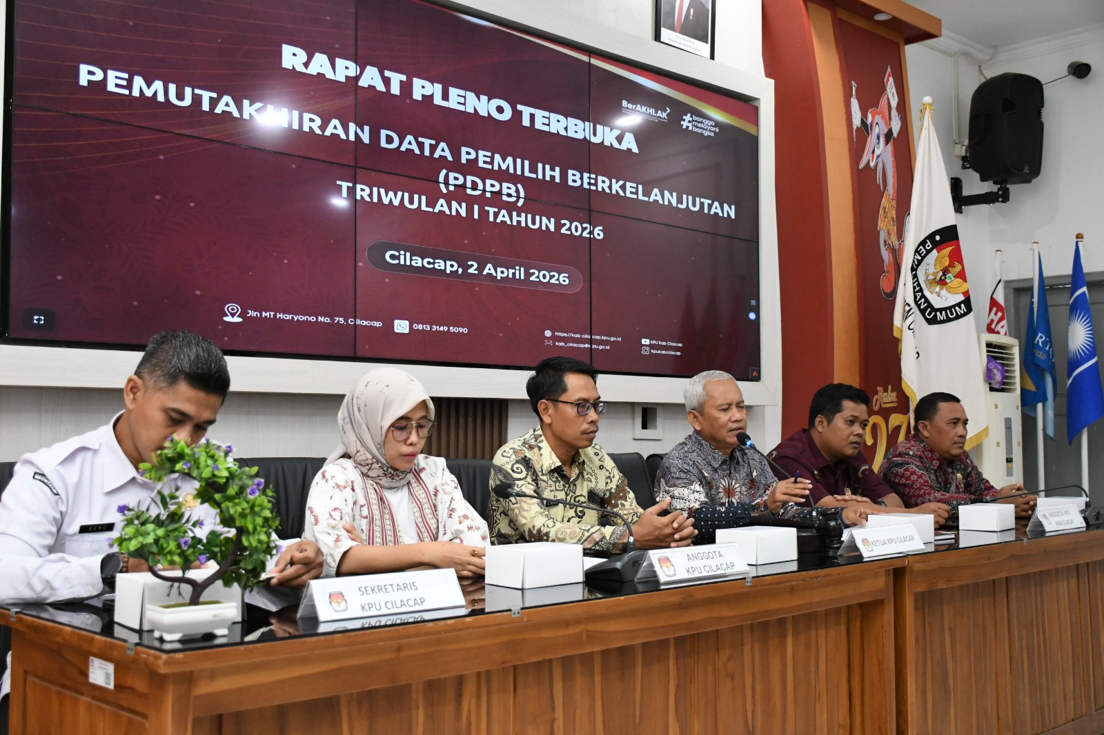 Jumlah Pemilih di Cilacap Capai 1,58 Juta