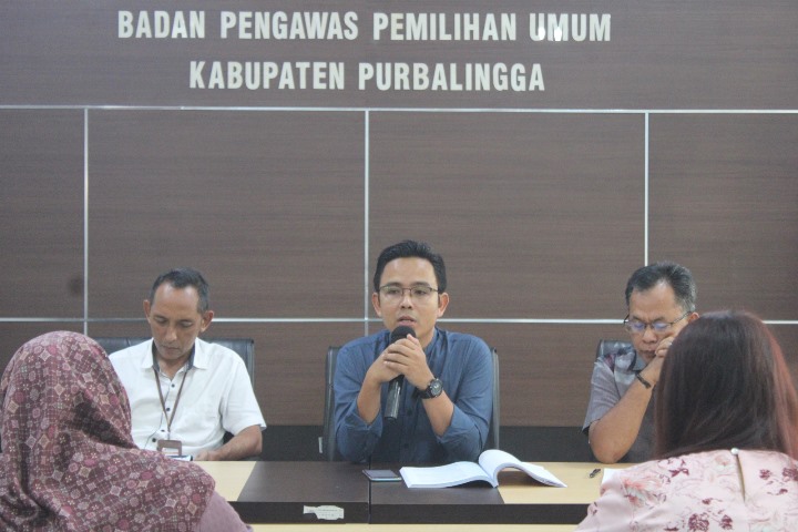 Seluruh Jajaran Bawaslu Kabupaten Purbalingga Bakal Cermati DPS Pemilu 2024