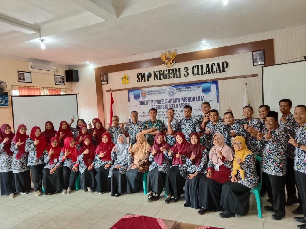 MGMP Matematika SMP Cilacap Dorong Guru Terapkan Pembelajaran Mendalam