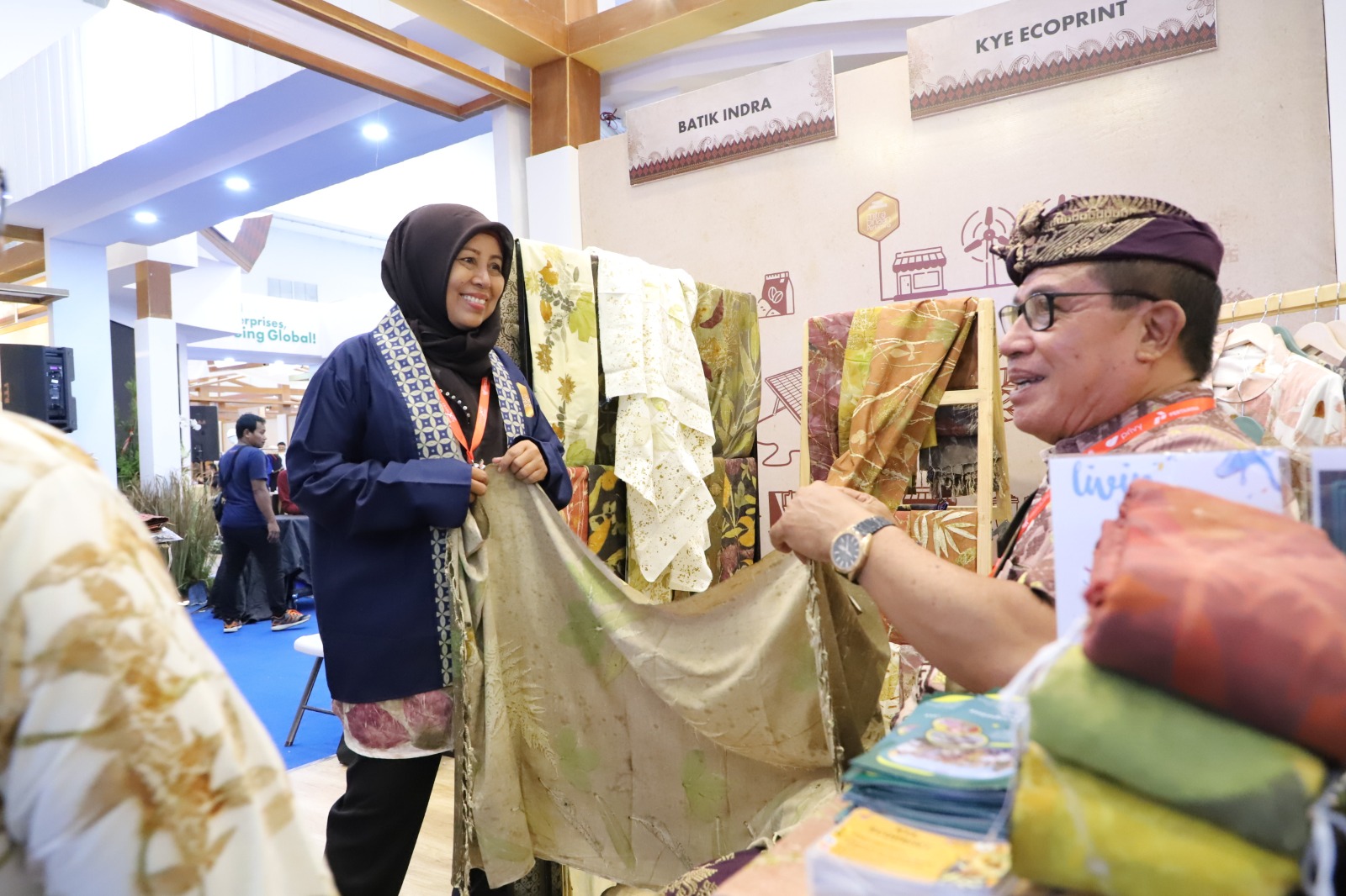 Kye Ecoprint, Binaan Kilang Pertamina Cilacap Antusias Ikuti Pameran TEI Pertamina 2023