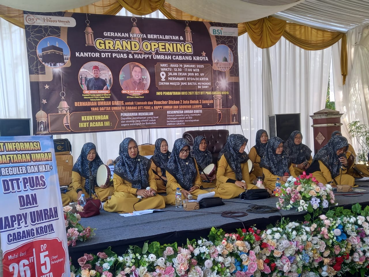 DTT Umroh dan Happy Tour Cabang Kroya Resmi Dibuka