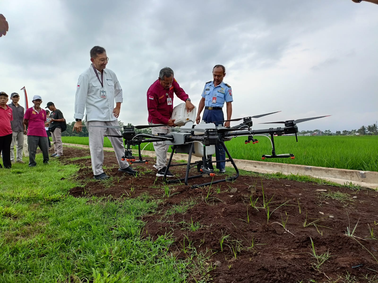 Pertanian di Purbalingga Mulai Manfaatkan Drone Canggih 