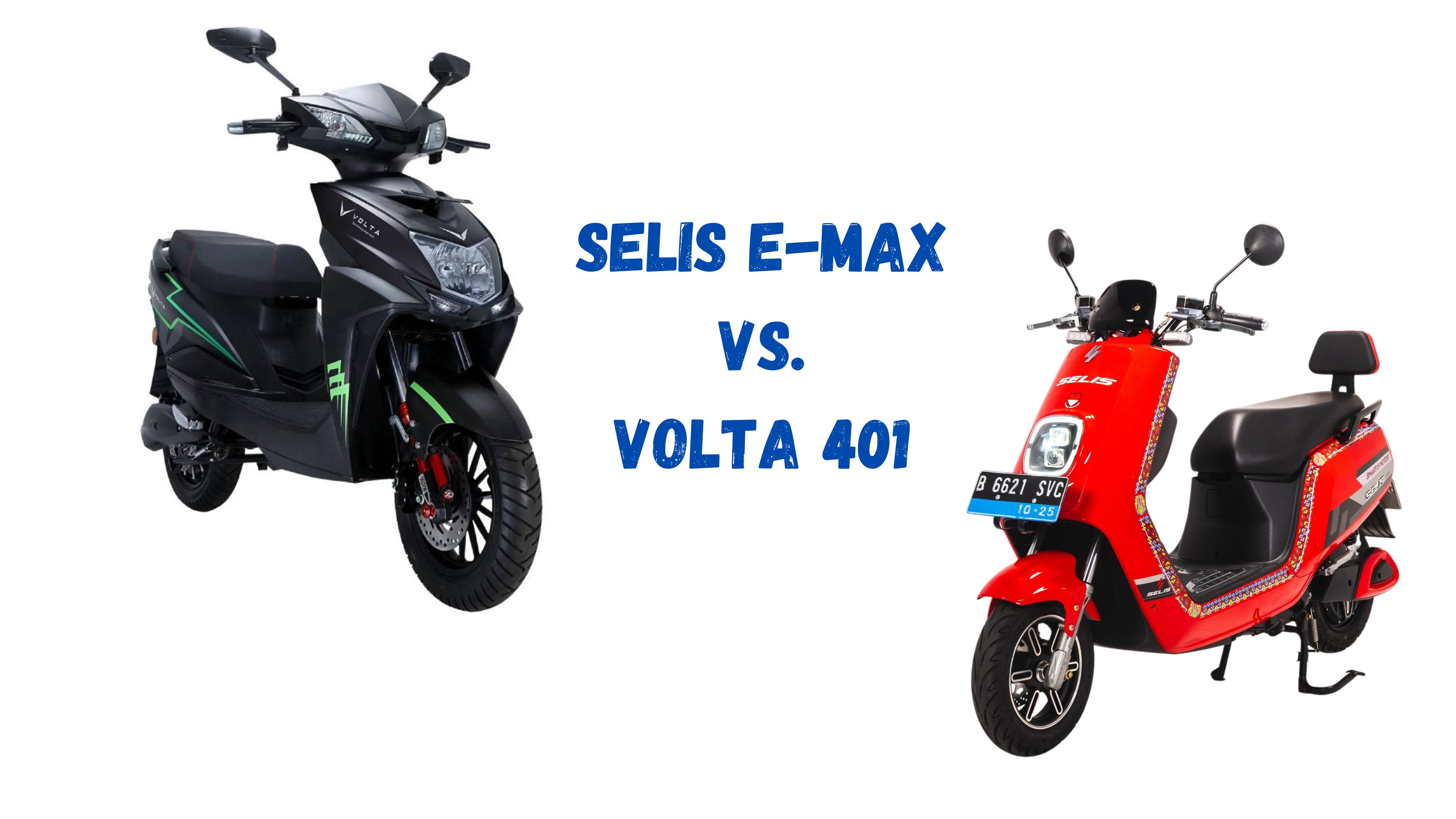 Pilih Mana! Motor Listrik Selis E-Max Atau Volta 401 dengan Harga Rp 9 Juta-an 