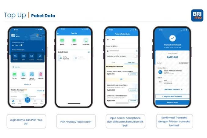 Lewat BRImo, Nasabah BRI Kini Bisa Beli Paket Internet Lebih Mudah