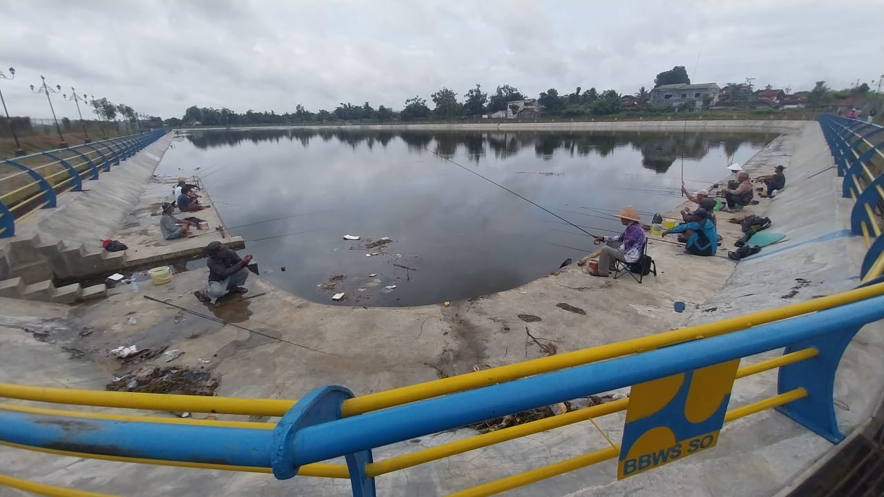 Pemanfaatan Sarana Pendukung Kolam Retensi, Tunggu Masa Pemeliharaan Selesai 