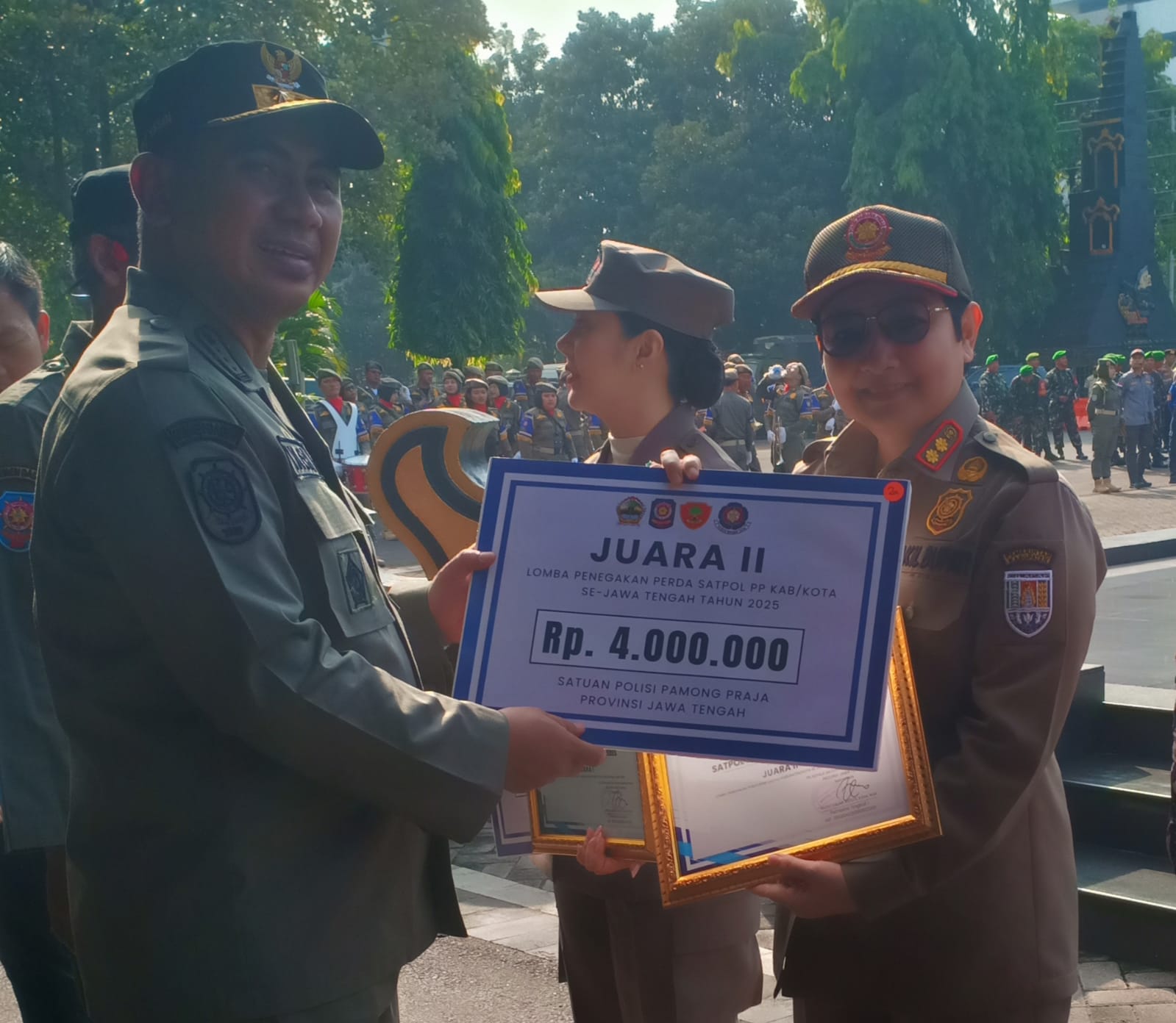 Tegakkan Ketertiban, Satpol PP Cilacap Sabet Juara 2 se-Jateng