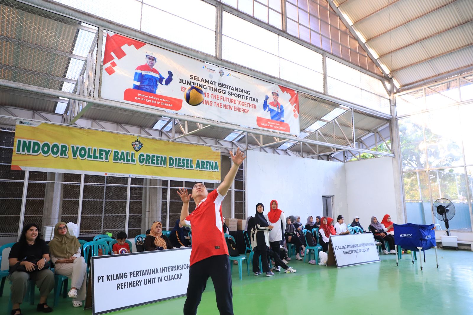 Sambut Kemerdekaan di Lapangan, Kilang Cilacap Gelar 6 Turnamen Cabang Olahraga