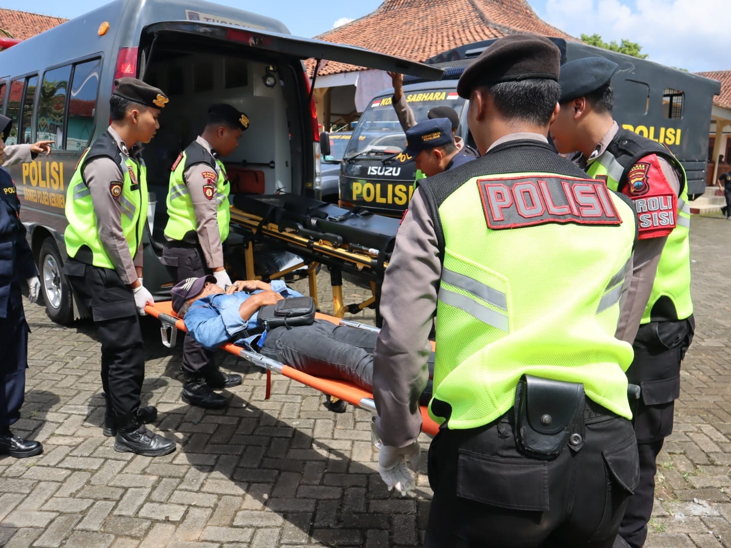 Tanggap Bencana, Polres Minta Warga Kompak Siaga