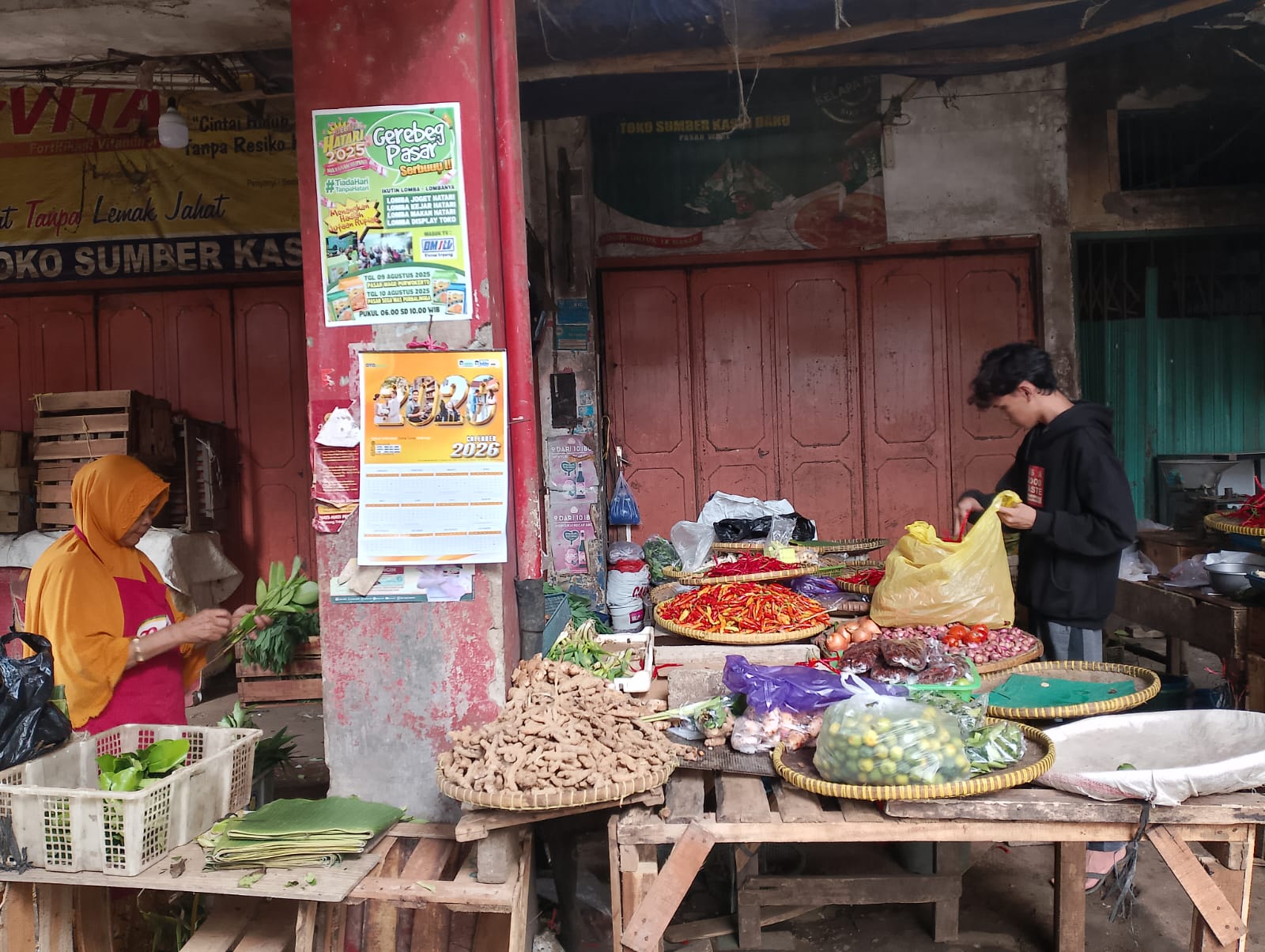 Harga Sembako di Banyumas Mulai Normal, Pasca Lebaran Cabai dan Bawang Turun