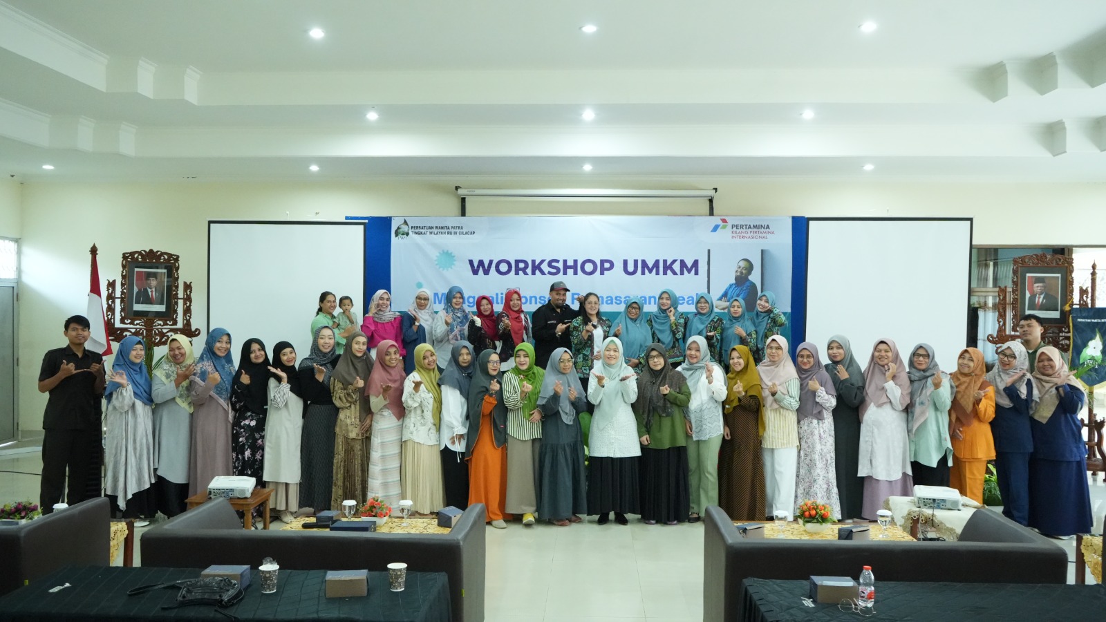 Workshop UMKM PWP Cilacap, Dukung Ibu-Ibu Kreatif dan Inovatif