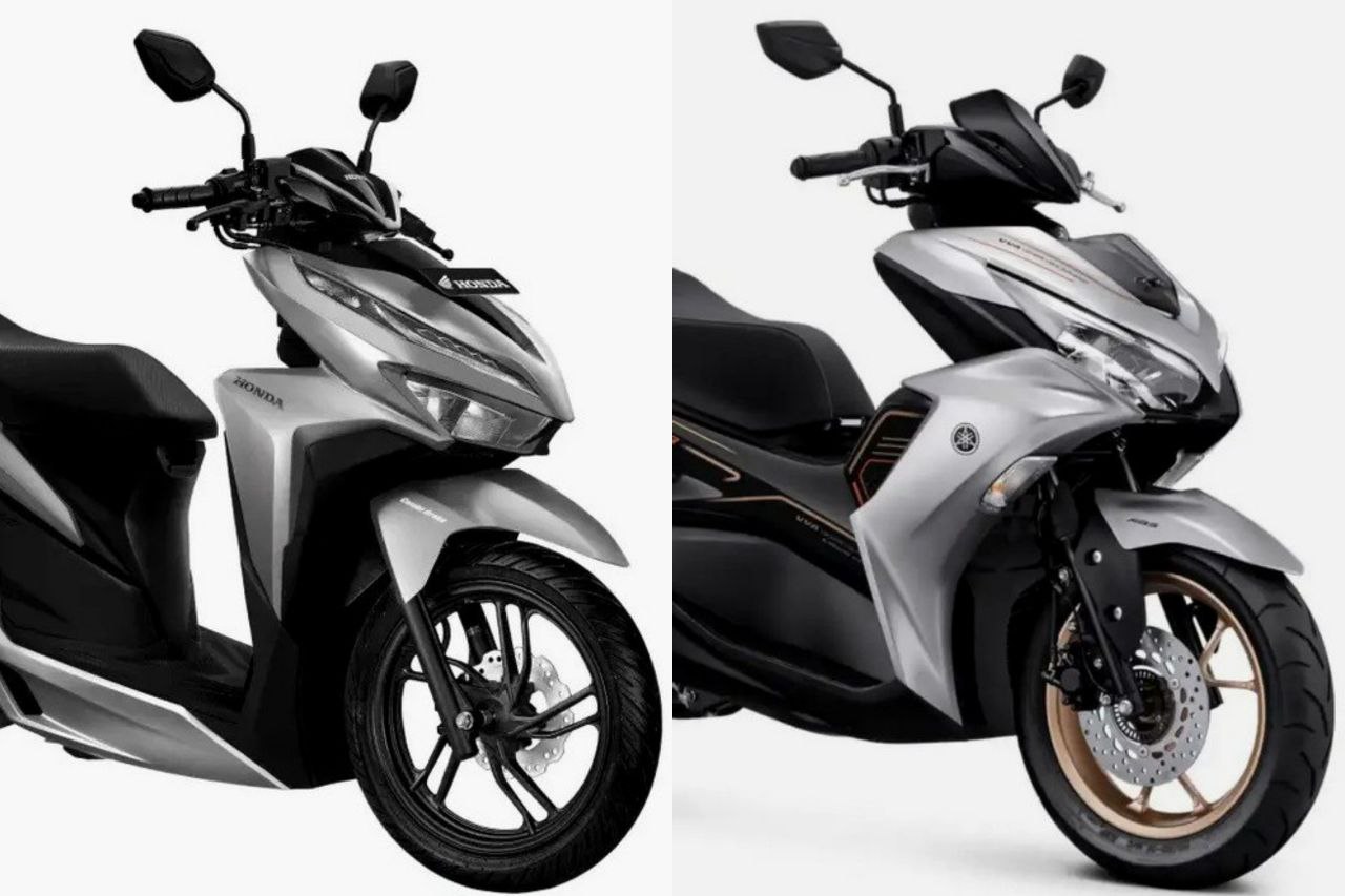 Lebih Unggul Mana Antara Motor Matic Honda Vario 160 vs Yamaha Aerox 155 ? Simak Perbandingan di Sini