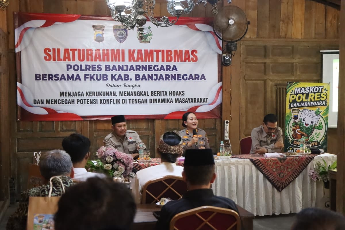 Hoaks dan Provokasi Bisa Ganggu Kerukunan, Polres Banjarnegara Perkuat Komunikasi Lintas Agama