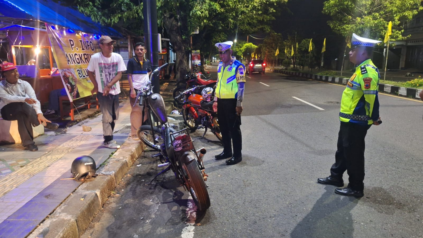 Bising Gunakan Knalpot Brong: Dua Motor Disita Satlantas Cilacap