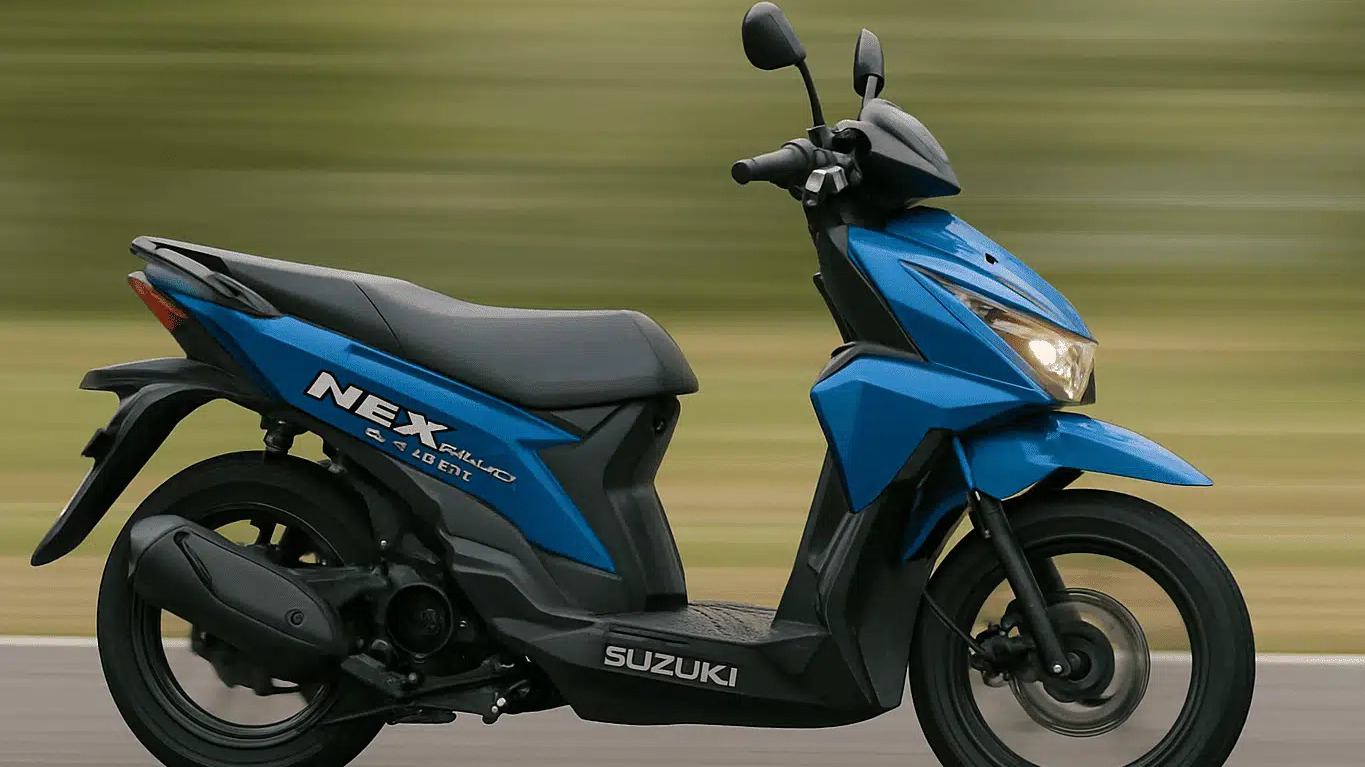 Suzuki NEX Crossover Hadir dengan Ban Dual Purpose dan USB Charger, Cocok Buat Jalanan Kota dan Off-Road