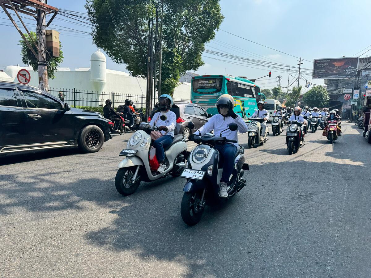 Scoopy Velocreativity Bareng Astra Motor Yogyakarta Keliling Santai Jelajahi Yogyakarta Bersama Honda Scoopy