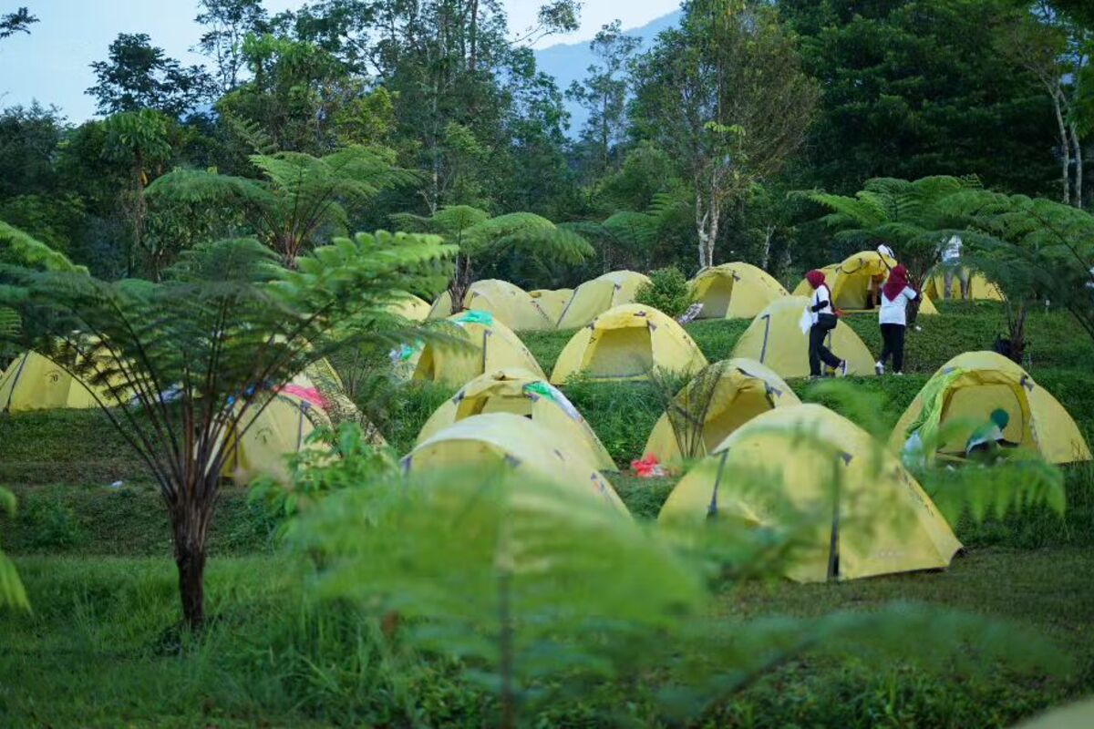 Wisata Camping dan Outbound yang Menyenangkan di Bukit Tengtung Baturraden 