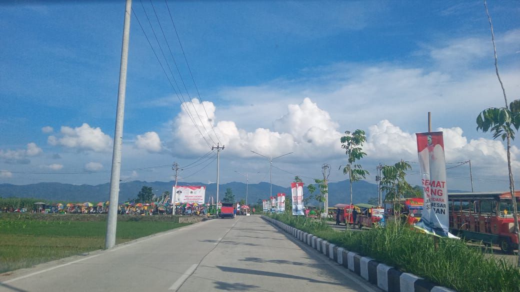 Jelang Dibuka Feeder Umrah, Rambu Lalin Jalur Bandara JBS Purbalingga Lengkap