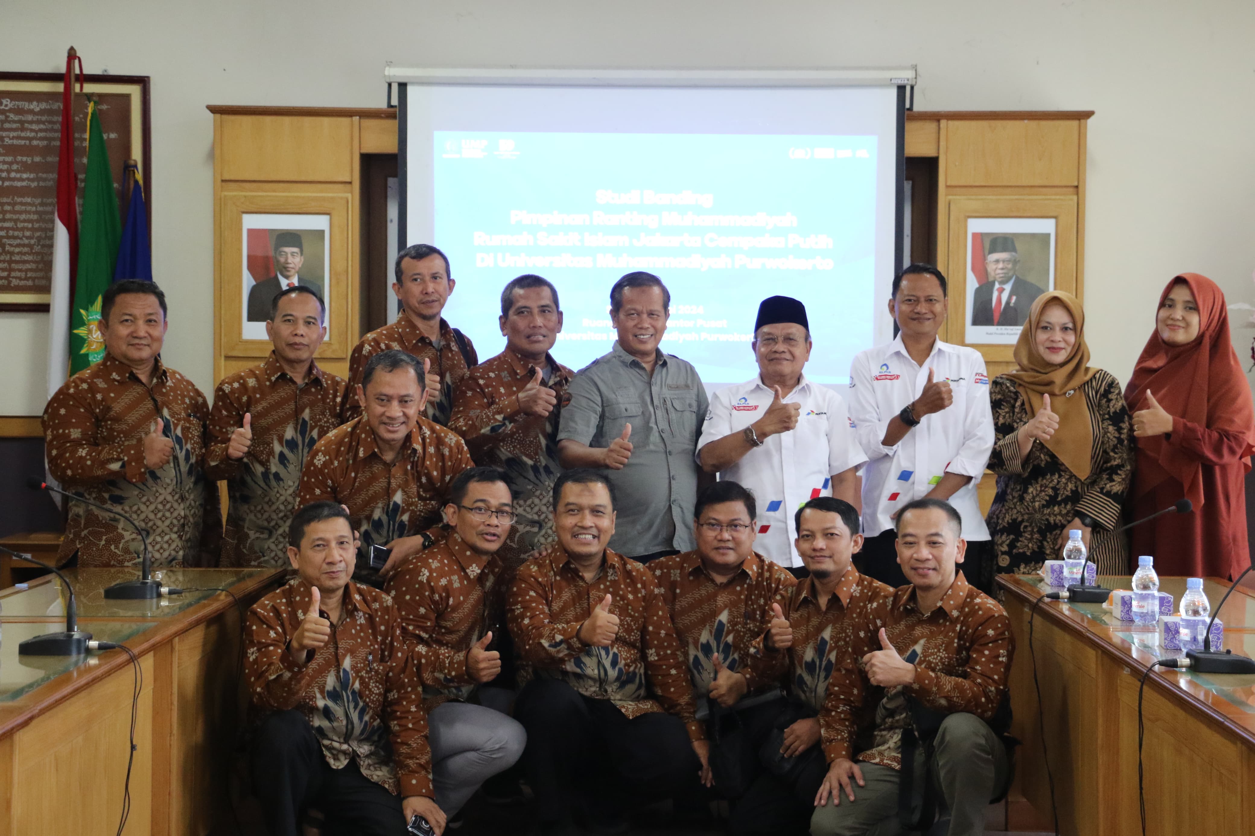 Kolaborasi Strategis, UMP Sambut Tim Pimpinan Ranting Muhammadiyah RS Islam Jakarta