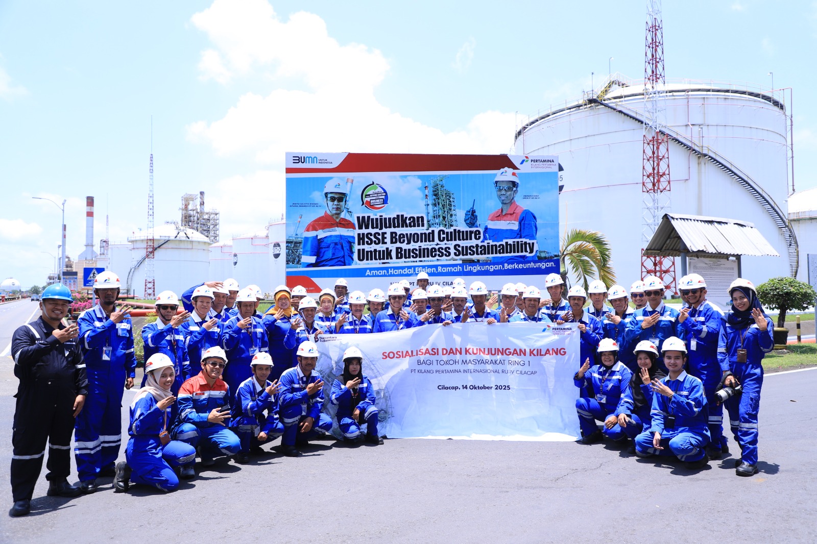 Melihat Lebih Dekat Proses Bisnis, Kilang Cilacap Ajak Warga Keliling Kilang