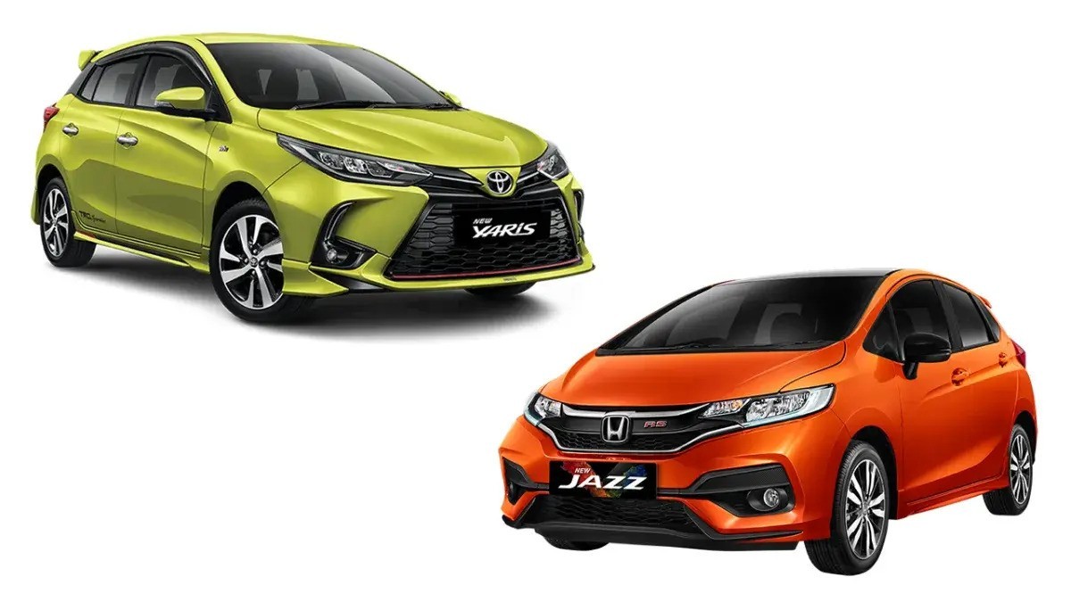 Adu Spesifikasi Toyota Yaris vs Honda Jazz, Mana Pilihan Mobil Hatchback Sejuta Umat Terbaik?