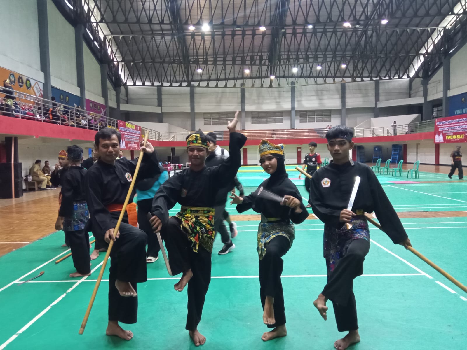 121 Peserta Ikuti O2SN Pencak Silat dan Karate