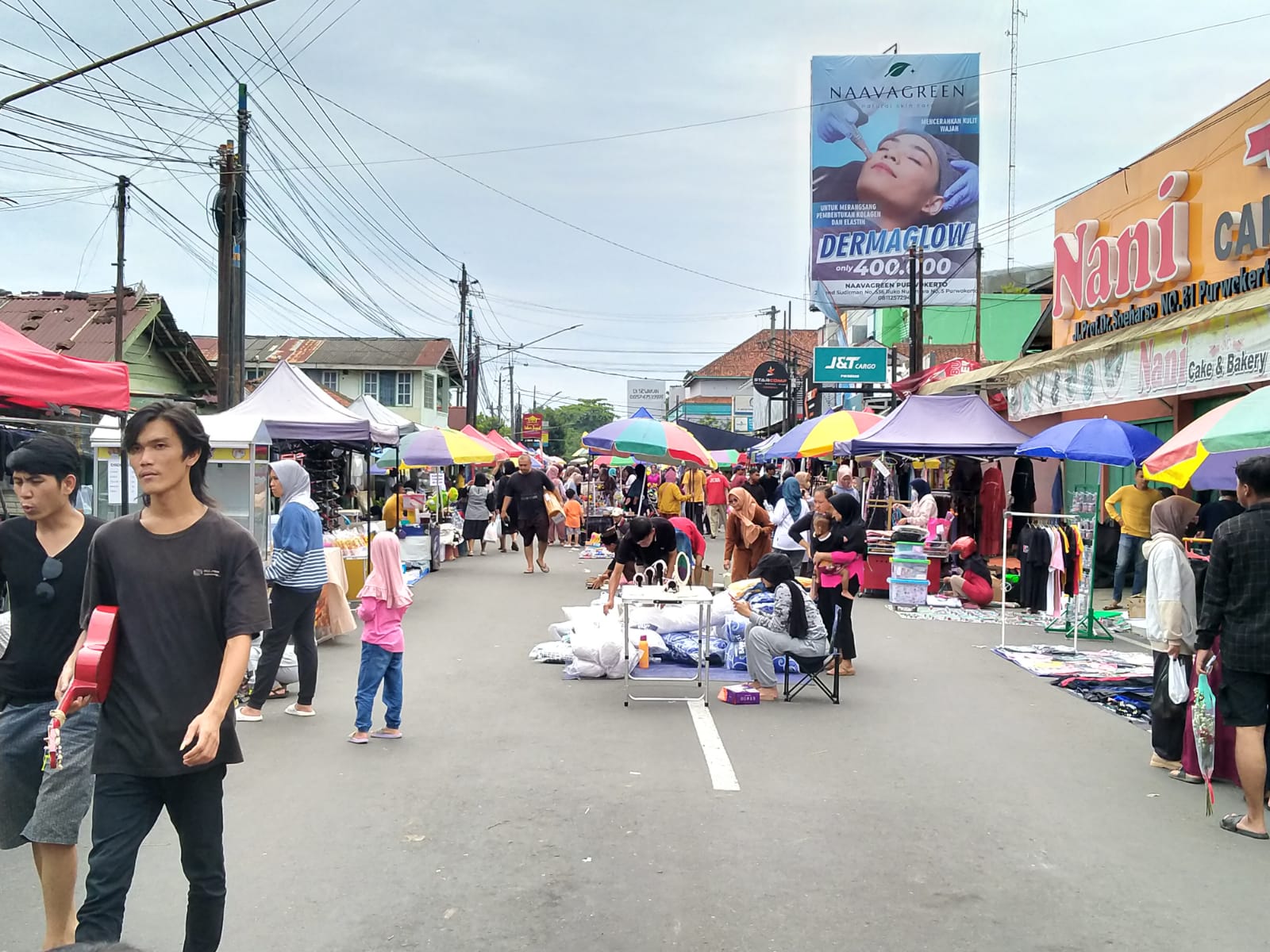 Pasar Minggon GOR Satria Purwokerto Libur Sementara