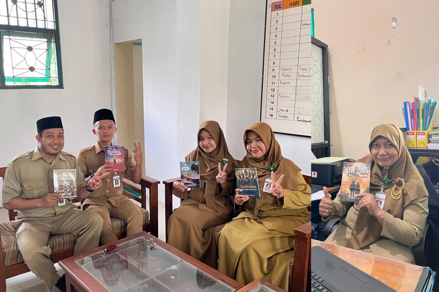 Lima Buku Karya Guru Diterbitkan