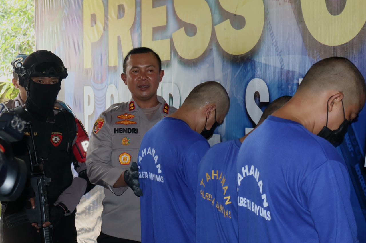 5 Tersangka Kasus Peredaran Pupuk Palsu di Banyumas Ditangkap, Wakapolresta : Sudah 3 Tahun Beroperasi