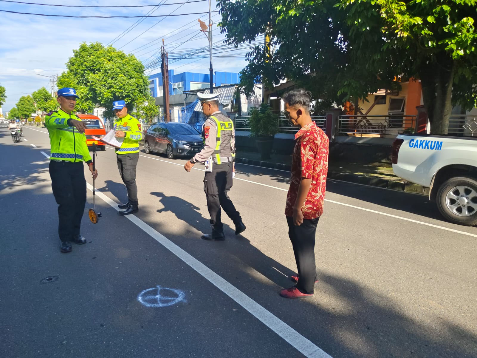 Satlantas Amankan Mobil yang Diduga Kabur saat Kecelakaan di Depan SMKN 2 Purwokerto 