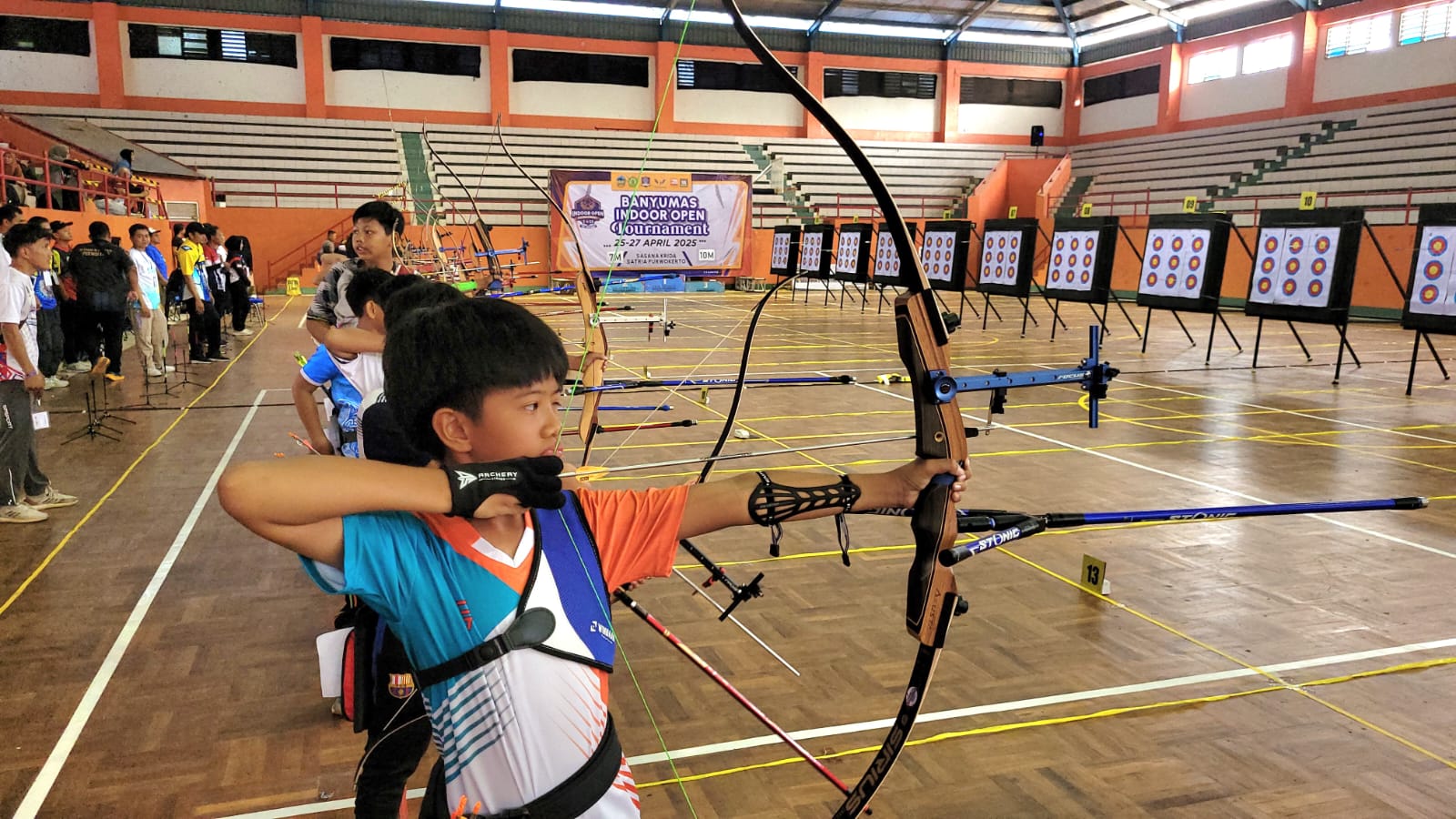 46 Klub Panahan Dari Berbagai Daerah Ikuti Banyumas Indoor Open Tournamen