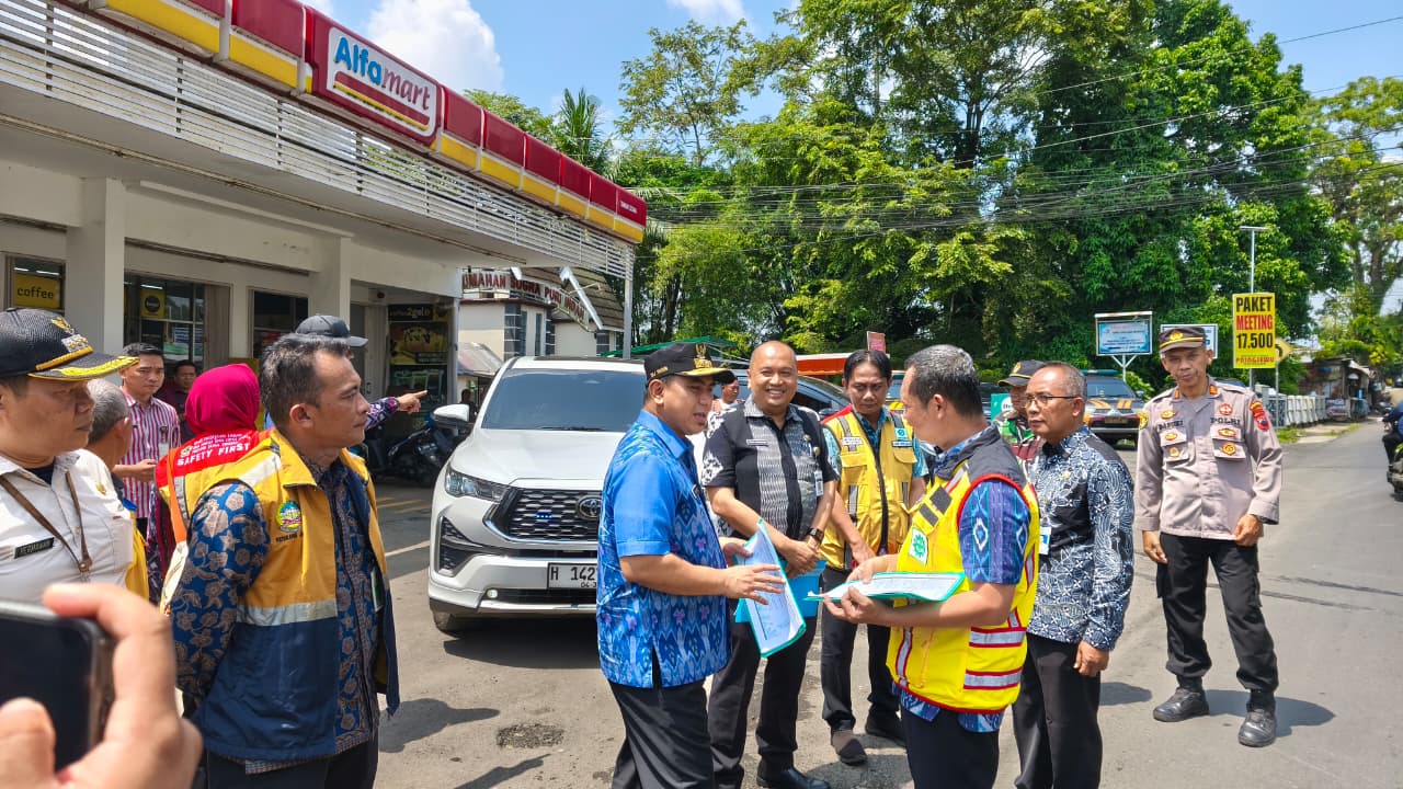 Wagub Cek Ruas Jalan Provinsi Pastikan Kesiapan Nataru