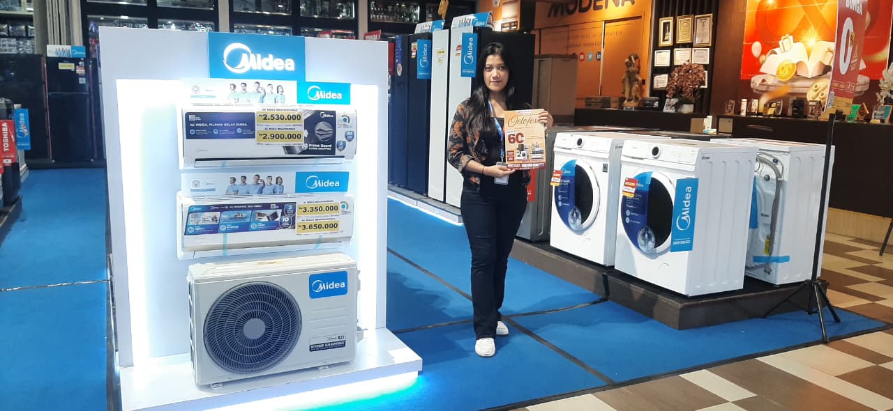 Depo Pelita Gelar Pameran Elektronik Octofest, Hadirkan Produk Terbaru dari Midea dan Toshiba