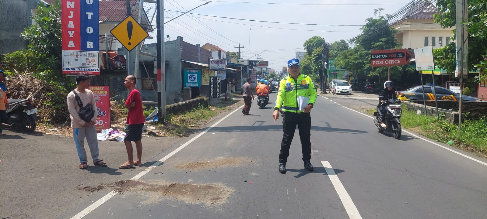 Kecelakaan Dua Sepeda Motor di Purwokerto, Satu Pelajar Meninggal