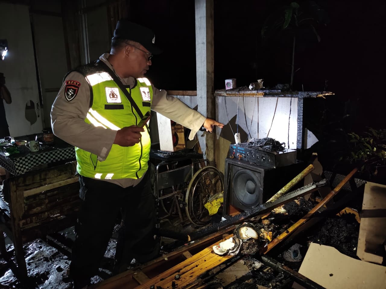 Korsleting, Rumah Warga Buayan Kebakaran