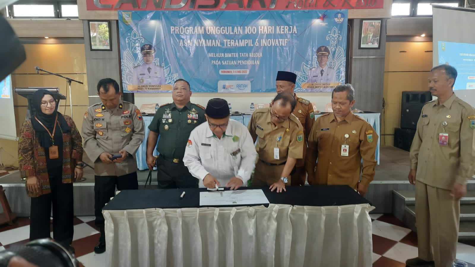 Kankemenag Kebumen Komitmen Wujudkan Pendidikan Bermartabat