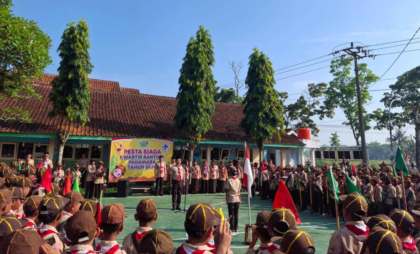 384 Pramuka Cilik Ramaikan Pesta Siaga Kwarran Padamara 2026