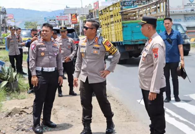 Antisipasi Kemacetan di Simpang Tiga Sampang dan Perlintasan KA Randegan, Ini Upaya Satlantas Polresta Cilacap