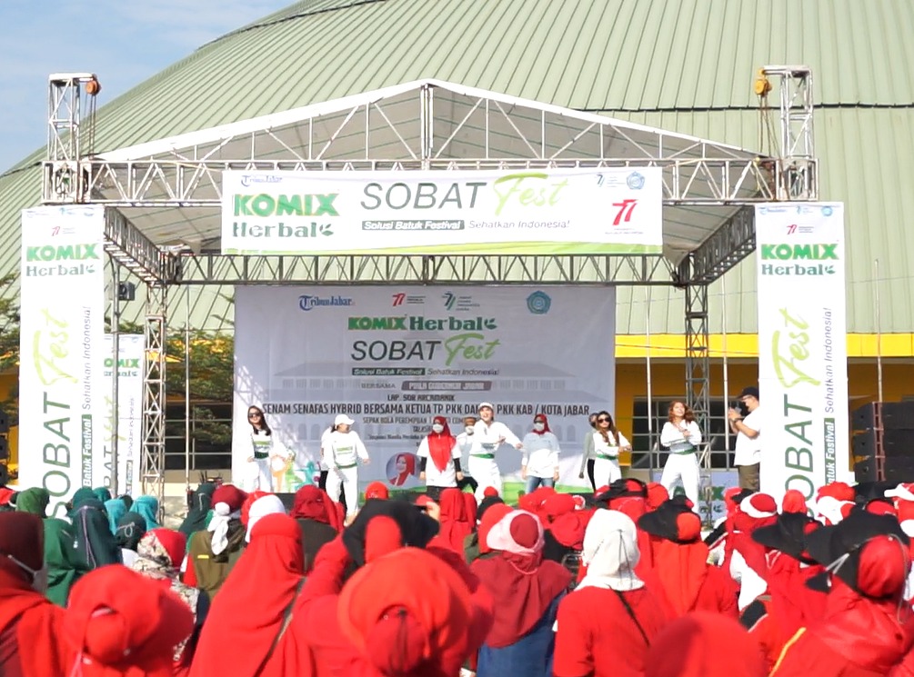  Sobat Fest, Sehatkan Indonesia! Senam Pernafasan di 77 Kota dari Sabang Sampai Merauke