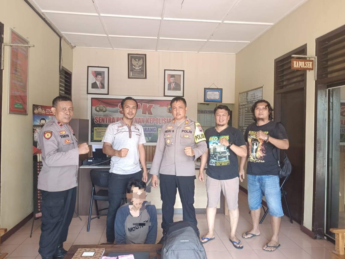 Curi Laptop Penumpang Bus, Warga Jakarta Timur Diamankan Polsek Ajibarang