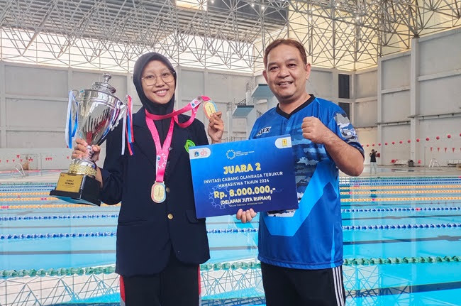 Alvina Resti, Atlet Renang Berprestasi dari Kebumen