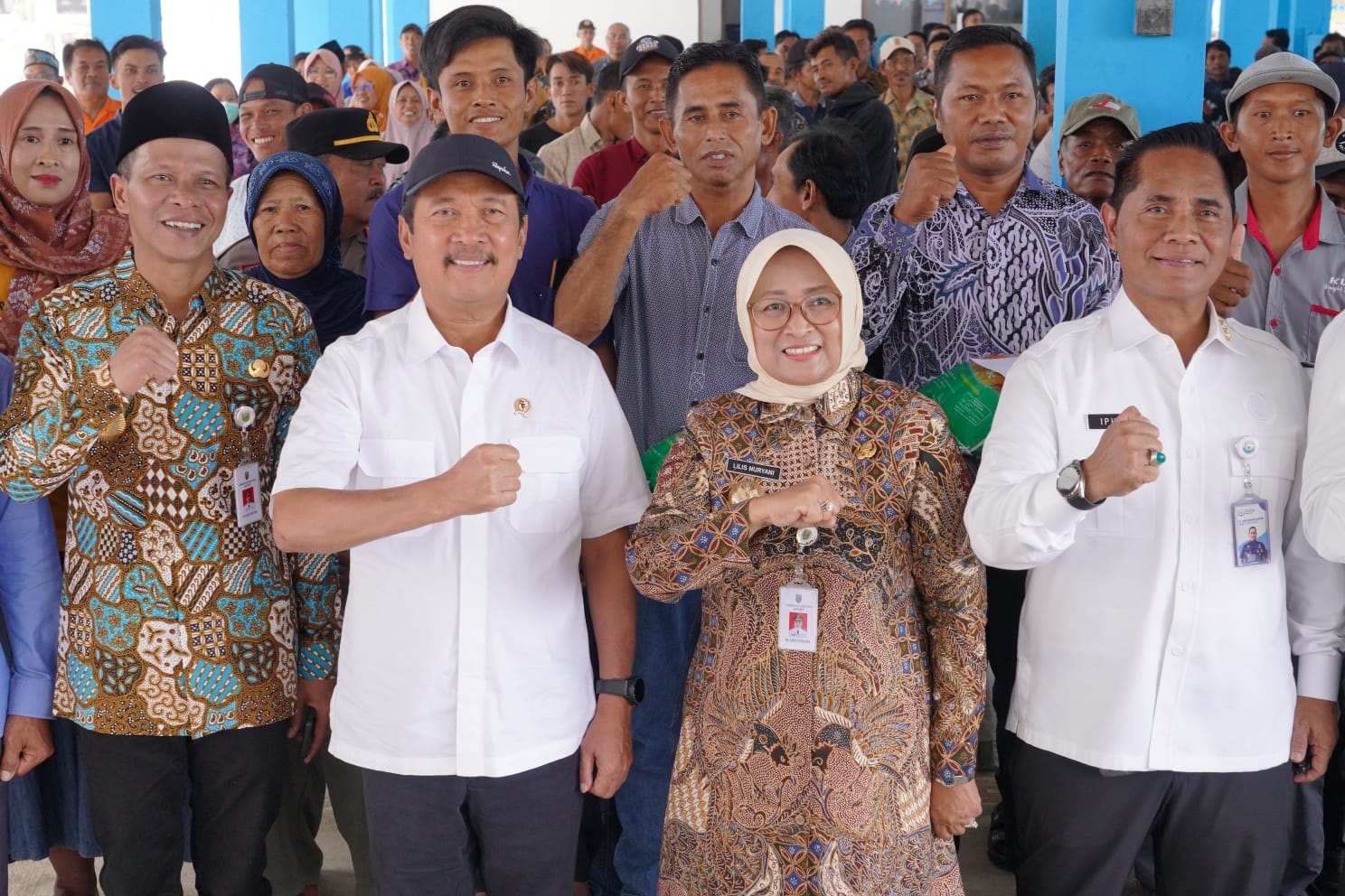 Menteri Kelautan Tinjau KNMP Karangduwur Ayah