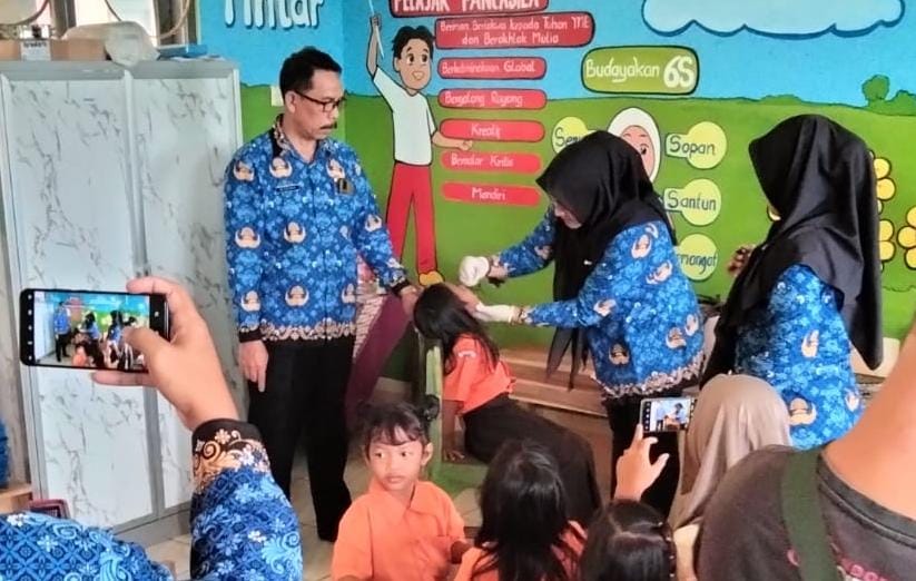 Capaian Sub PIN Polio Putaran Pertama di Purbalingga Nyaris 100 Persen