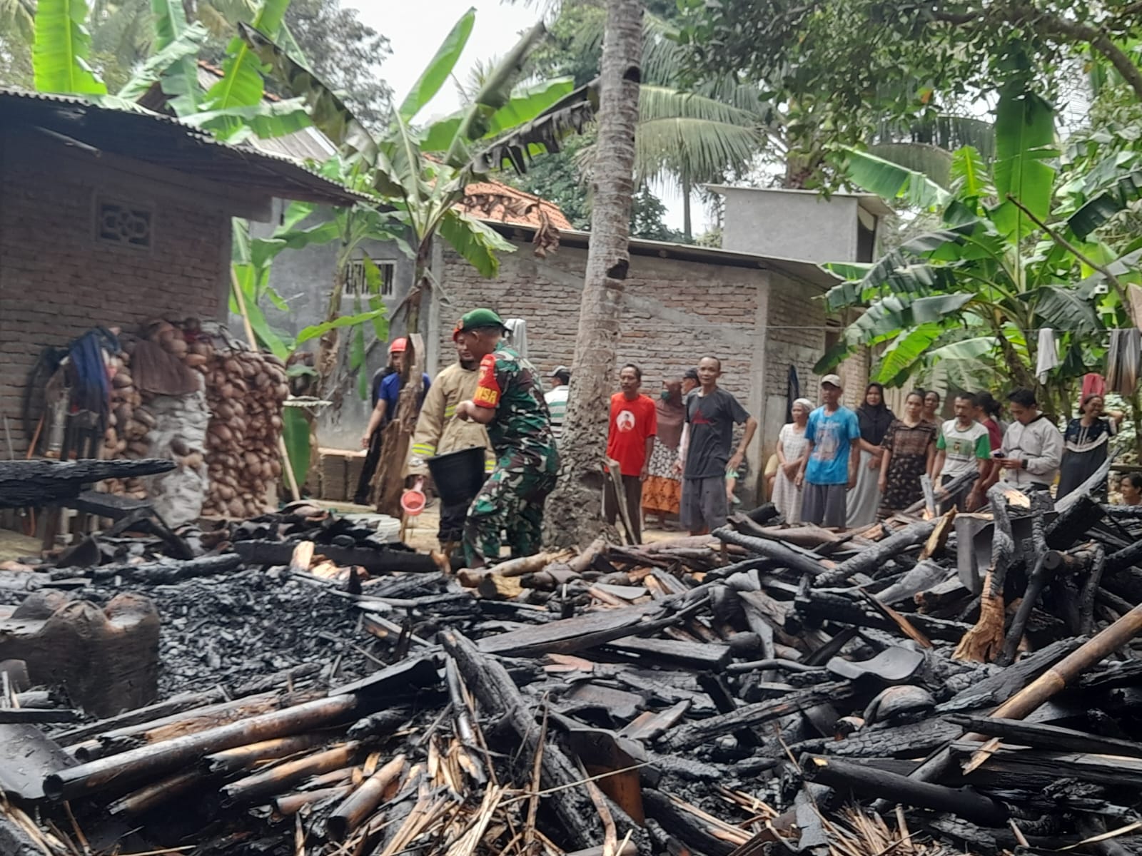 Dapur Milik Warga Desa Rejamulya, Cilacap, Terbakar, Sebelumnya Terdengar Bunyi Ledakan