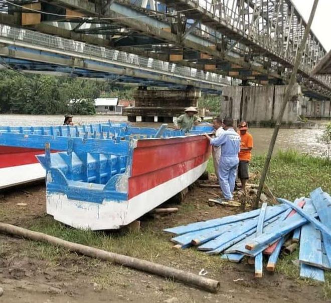 Sudah Di Banyumas, Launching Kapal Wisata Sungai Serayu di Tambaknegara Tunggu Arahan Bupati