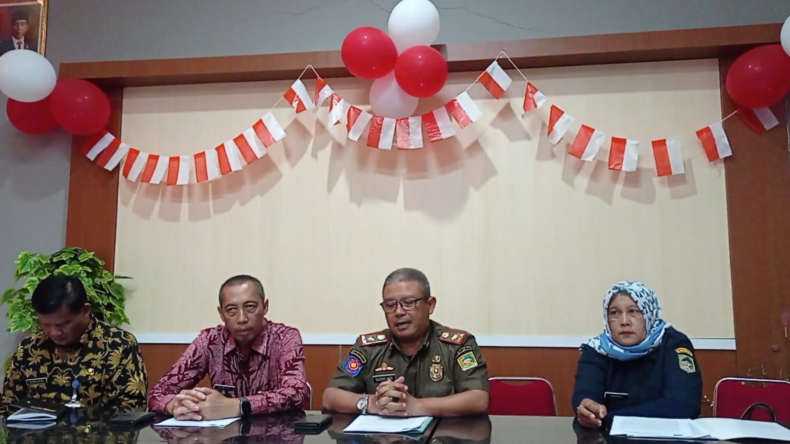 Optimalkan Penarikan Pajak dari Ratusan Reklame Tidak Berizin di Banyumas, Satpol PP Gelar Rapat Koordinasi