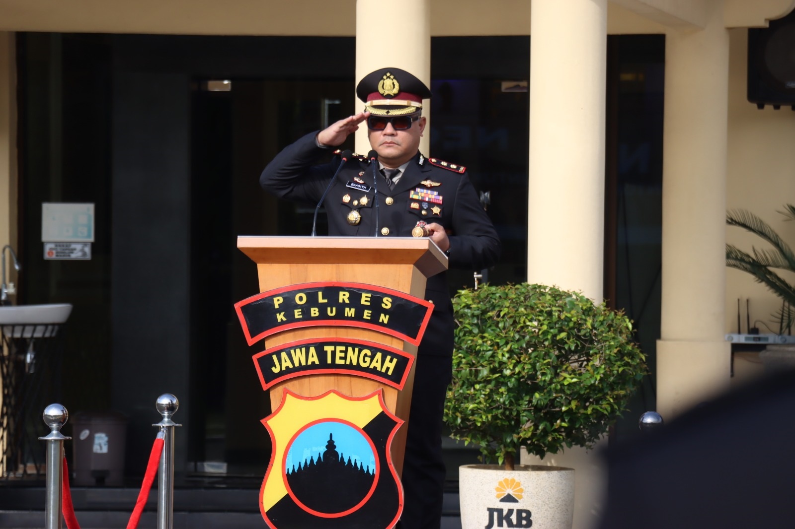 Kapolres Kebumen Tegaskan Nilai Pengabdian Polri